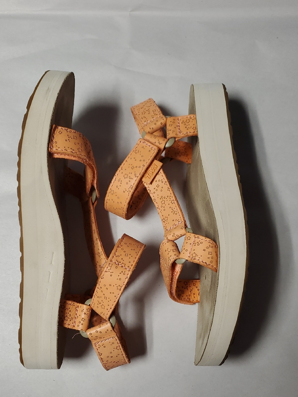 Teva Midform Universal Star Sandal Size 7 in Coral Outdoors Hike Celestial - Picture 5 of 16